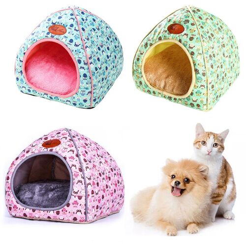 Panier De Coussin Chaud Et Doux Pour Animaux De Compagnie, Niche Pour Chiens Et Chats, Panier À La Mode Pour L'hiver