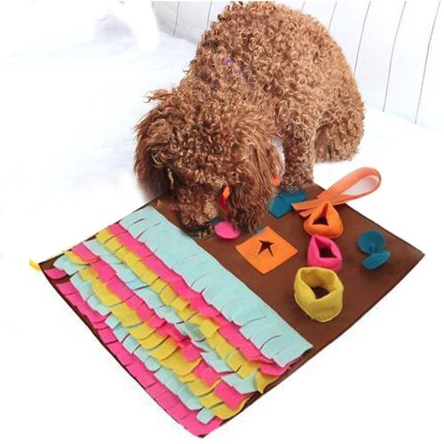 Tapis À Renifler Pour Chien, Couverture D'entraînement Pour Chiots, Jouets De Jeu, Anti-Stress, Puzzle, Fournitures D'entraînement