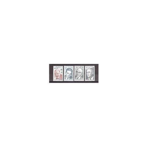 Timbres Neufs - Yt 1824 A 1827 - Personnages Celebres