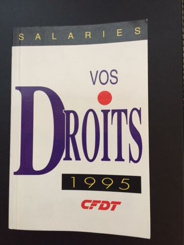 Cfdt Vos Droits 1995