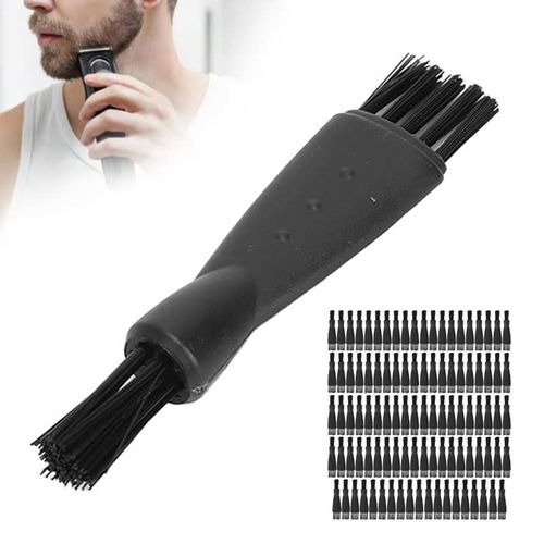 Brosse de rasage en Nylon PP, outil de nettoyage pour rasoir électrique robuste et ergonomique pour toutes sortes de petits appareils, 100 pièces