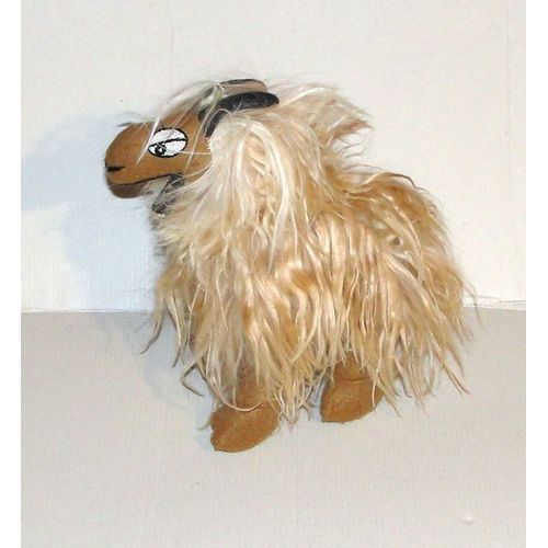 Peluche Lama Pelage Alpaga Perou Cusco 17 Cm