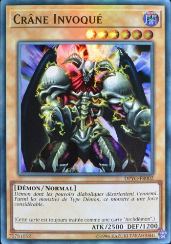 Carte Yu-Gi-Oh Dpyg-Fr002 Crâne Invoqué Neuf Fr