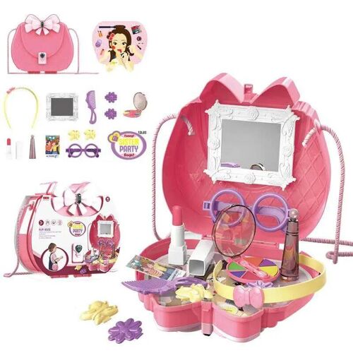 12l03 - Sac De Fête Quatre Couleurs Pour Enfants, Sac De Fête, Vacances, Famille, Jouets Amusants, Soins Infirmiers, Médecin, Bébé, Simulation, Maquillage, Beauté