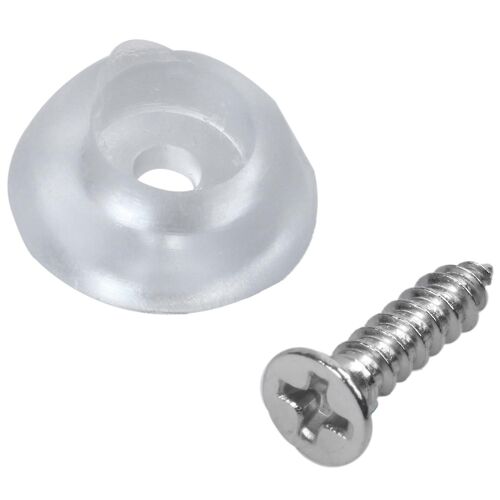 50pcs Meubles Table Chaise Jambes Protecteurs Pieds Rembourrés En Caoutchouc 17mm X 6mm
