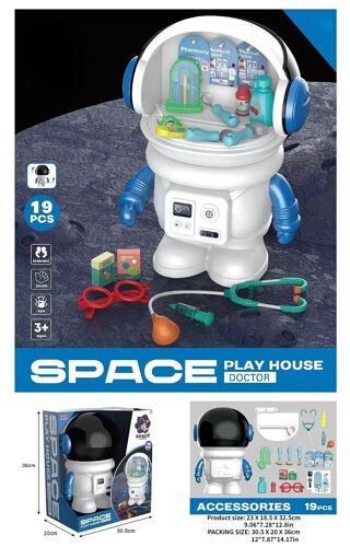 Astronaute Médical - Jouets Maison De Jeu, Ustensiles De Docteur, Articles De Table, Desserts, Maquillage, Astronautes, Jouets Éducatifs Créatifs Skyman, Cadeaux D'anniversaire Pour Enfants