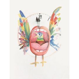 André François La Voix D'argent Sérigraphie