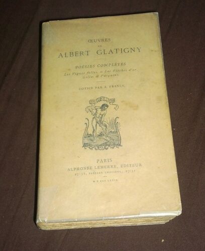 Oeuvres De Albert Glatigny. Poésies Complètes