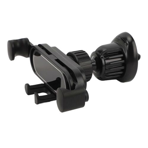 Support De Téléphone De Voiture Fonctionnement Universel D'une Main Tenir Fermement Le Clip D'aération De Verrouillage Automatique Gravity Support De Téléphone Portable Noir