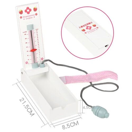 Jouets De Docteur En Bois Pour Enfants, Simulation Médicale, Coffret De Médecine