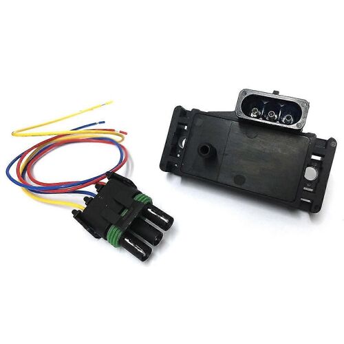 Carte À 3 Barres Collecteur De Pression Absolue Turbo Boost Wire Plug Pigtail 12223861 Pour Cadillac Che