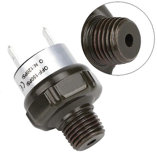 Commutateur de compresseur d'air automatique de voiture Commutateur de contrôle de pression d'air NPT1/4 120-150PSI