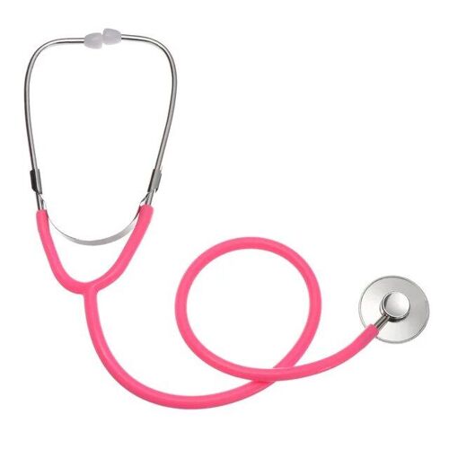 Stethoscope-Rose - Jouet Stéthoscope De Simulation Pour Enfants, Médecin, Famille, Jeu Parent-Enfant, Médecin, Infirmière, Tension Artérielle, Équipement Médical