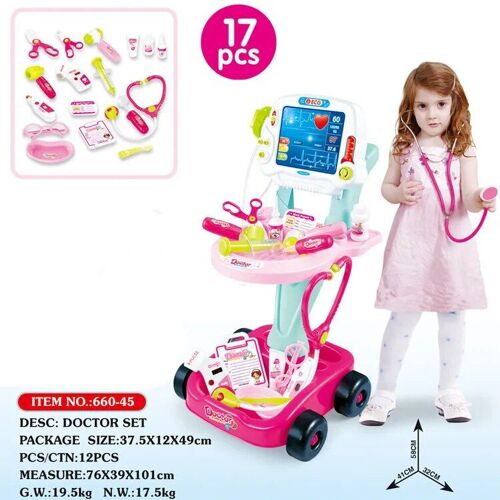 Jeu De Simulation Pour Enfants, Jeu Médical Éducatif Pour Médecin De Famille, Accessoire D'apprentissage