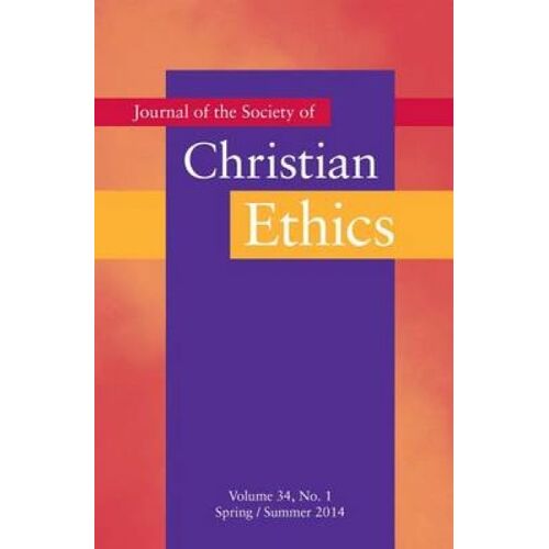 Journal Of The Society Of Christian Ethics