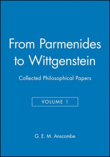 Parmenides To Wittgenstein V1