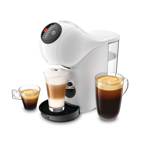 KRUPS Nescafé Dolce Gusto Machine à café, Cafetière capsules, Fonction XL, Intuitive, Boissons froides ou chaudes, Mode éco, Témoin de détartrage, Genio S Blanc KP240110