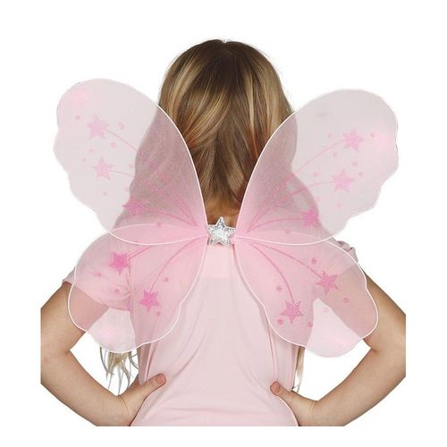 Ailes Couleur Rose Pour Fille (Taille Sans Taille)
