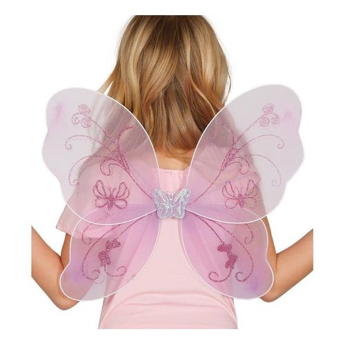Ailes Couleur Pourpre Pour Fille (Taille Sans Taille)