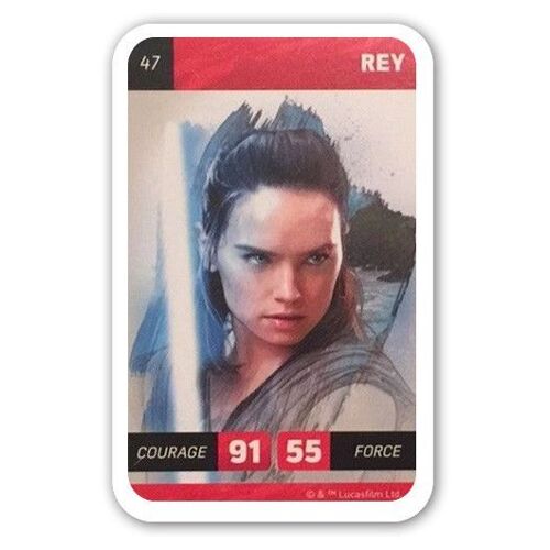 Rey - Carte Leclerc N°47 - Star Wars