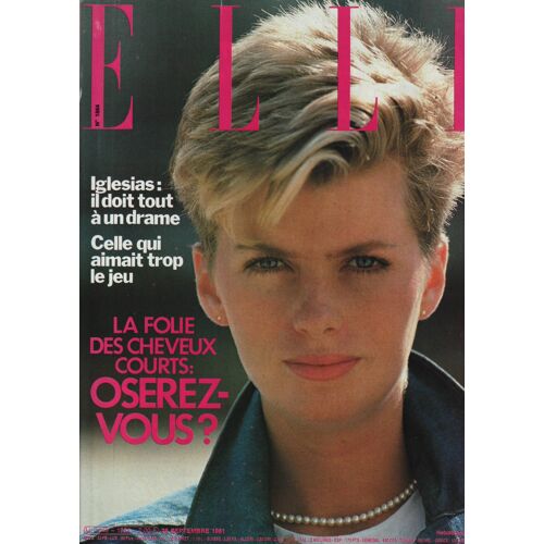 Elle / 28-09-1981 N°1864 : Julio Iglesias (6p) - Anny Duperey / Bernard Giraudeau (4p)