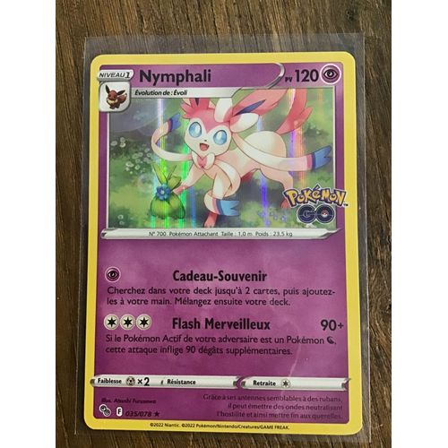 Nymphali Holographique 035/078 Série Pokémon Go