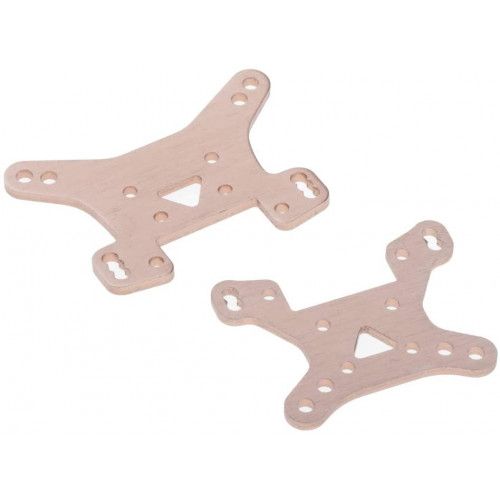 2 Supports Av Et Arr Alu D'origine Pour Wltoys 144001 - Df 7412 / 1302-Wltoys
