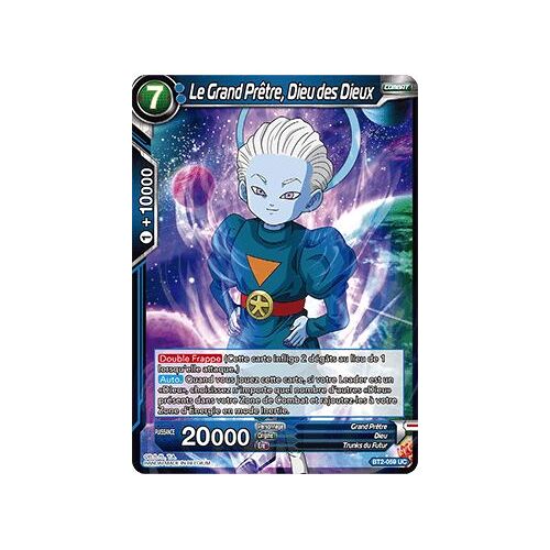 Dragon Ball Super - Bt2-059 - Le Grand Prêtre, Dieu Des Dieux - Peu Commune