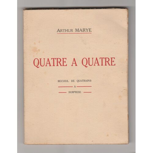 Quatre À Quatre