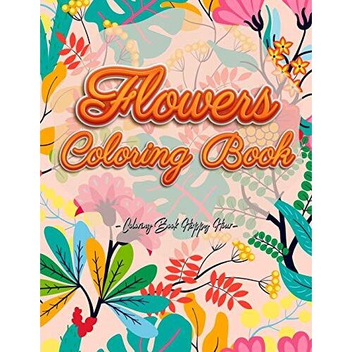 Flowers Coloring Book