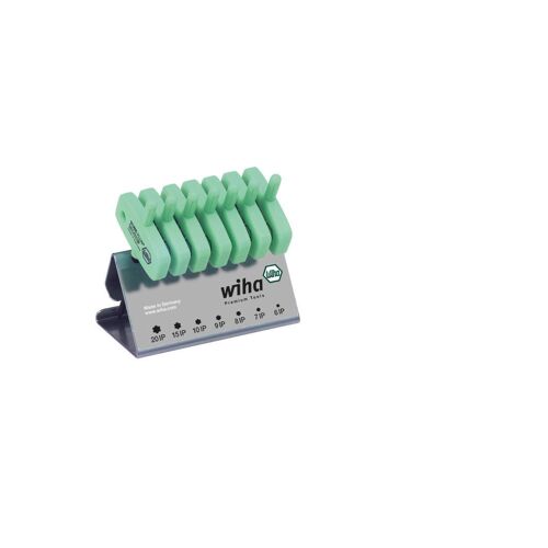 Wiha Jeu de clés TORX PLUS avec manche clé (365IP VB) - 26261
