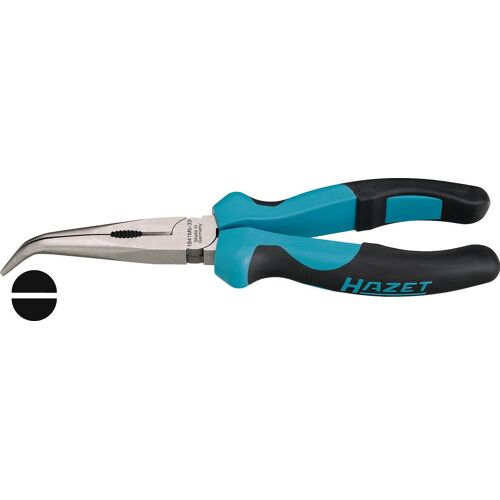 Hazet Pince demi-ronde - Longueur totale: 200 mm - 1841MB-33