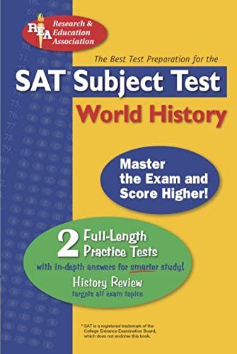 Sat Subject Test World History (The Best Test Preparation)