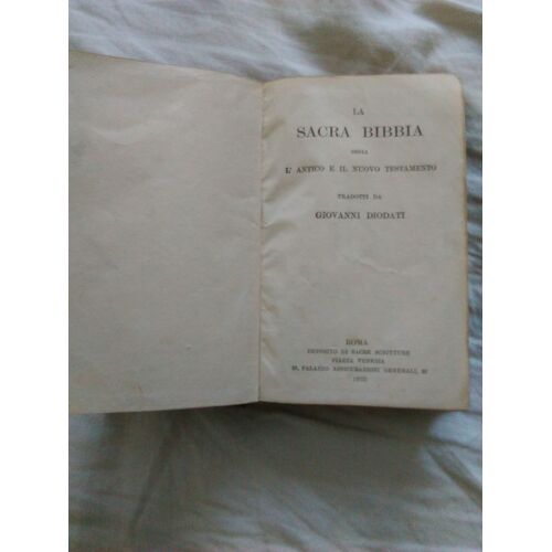 Bible Italienne