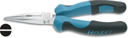 Hazet Pince demi-ronde - Longueur totale: 205 mm - 1841A-33