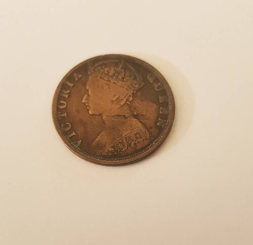 1 Cent 1880, Hong-Kong. British Empire. Victoria. Bronze