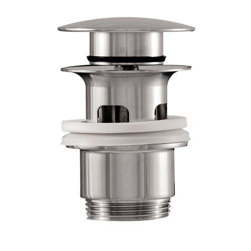 Sanifri 470010361 Vanne automatique universelle, modèle chromé, 1,25`` 3,17 cm