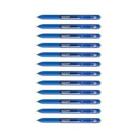 Paper Mate Inkjoy Gel Boîte De 12 Stylos Pointe Moyenne Bleu