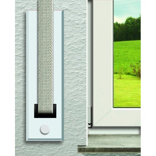 Schellenberg 13403 Boîtier avec trou pour enrouleur Blanc 21,5cm
