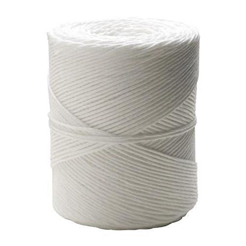 Wolfpack 16011000 Bobine de corde raphia 800g Blanc