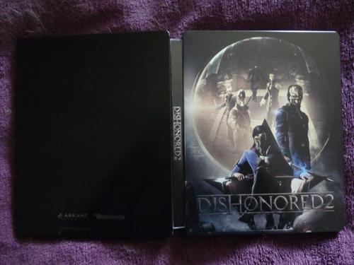 Boîtier Steelbook Jeu Dishonored 2