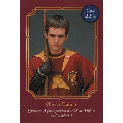 Carte Auchan Harry Potter 22