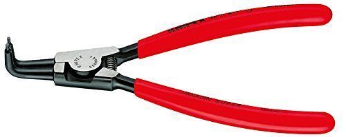 KNIPEX 46 21 A31 Pince pour circlips pour circlips extérieurs d'arbre noire atramentisée gainées en plastique 200 mm