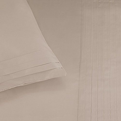 Bailet L003dp-Be01 Plissés Intemporels Taie Décor Satin De Coton Sable 240 X 310 Cm