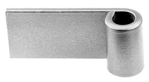 Gah-Alberts 411374 Lot de 10 charnières pour portail métallique espacement entre le bord extérieur et le rouleau du milieu 80 mm Diamètre 13 mm