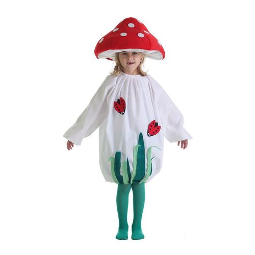 Déguisement Champignon Pour Enfants (Taille 3-5a)