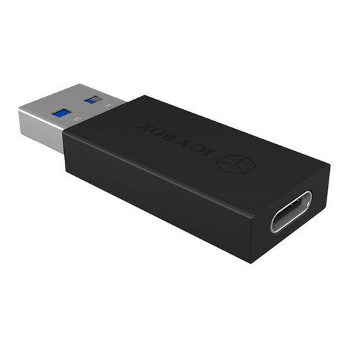 ICY BOX IB-CB015 - Adaptateur USB - 24 pin USB-C (F) pour USB type A (M) - USB 3.1 Gen2 - noir