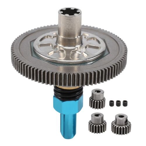 91t Éperon Embrayage Slipper 21t 19t 17t Set Pour Arrma 1/10 Senton Granite Big Rock Vorteks Pièces, Bleu