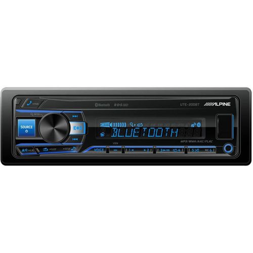 UTE-200BT - Autoradio Numerique MP3/WMA/FLAC USB/AUX - 4x50W