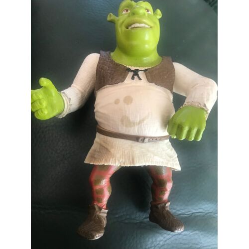 Figurine Shrek - Hasbro - Dresmworks - 2004 - Plastique Souple 15x12 Cm